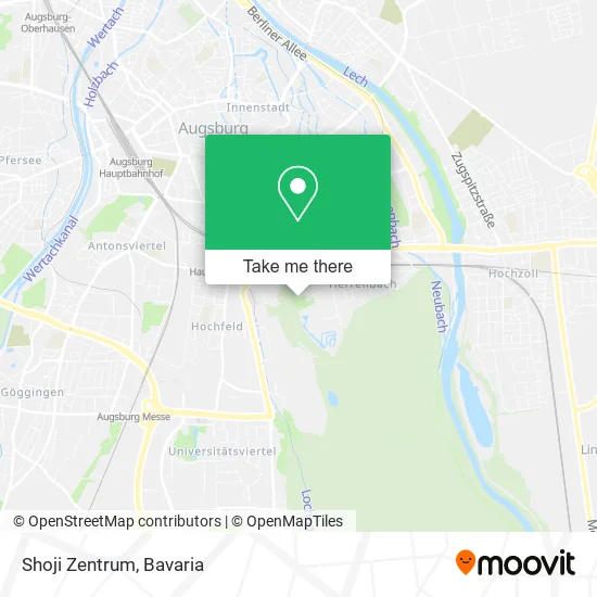 Карта Shoji Zentrum