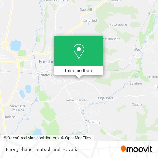 Energiehaus Deutschland map