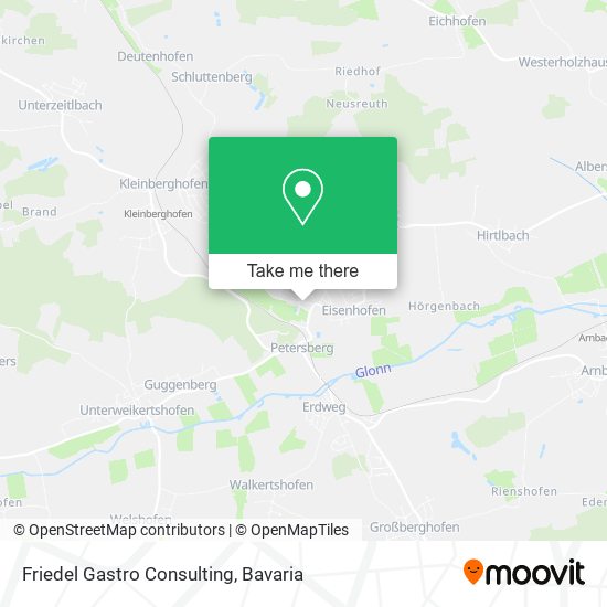 Friedel Gastro Consulting map