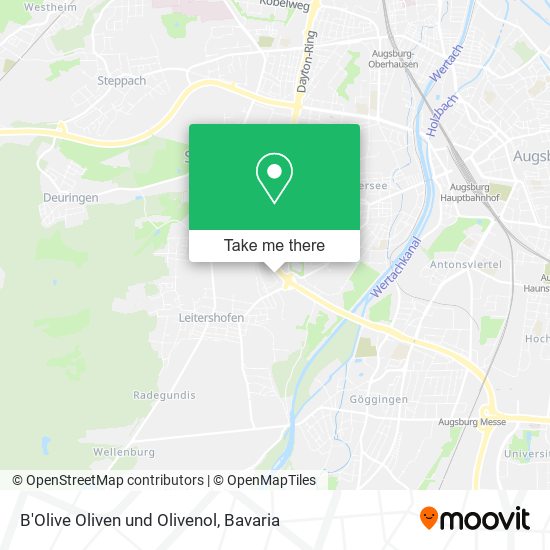 B'Olive Oliven und Olivenol map