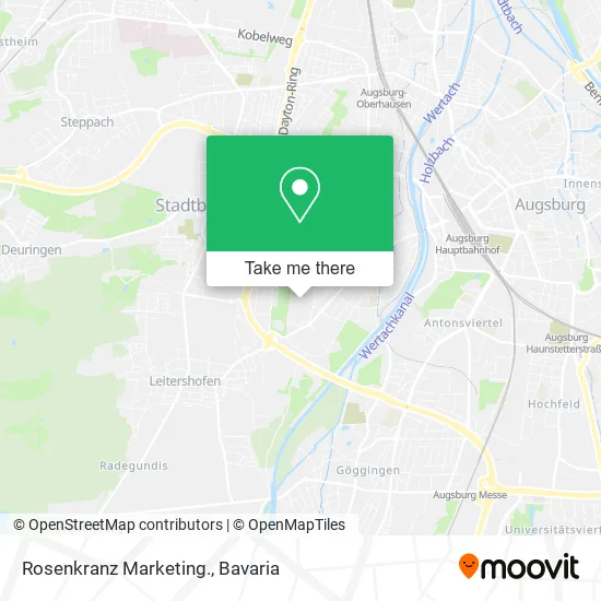 Карта Rosenkranz Marketing.
