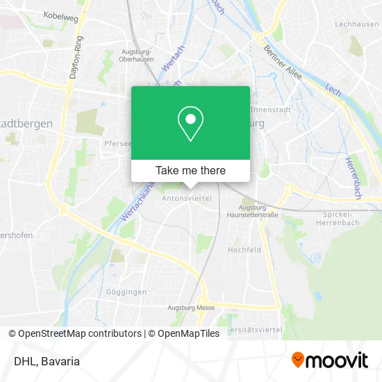 Карта DHL