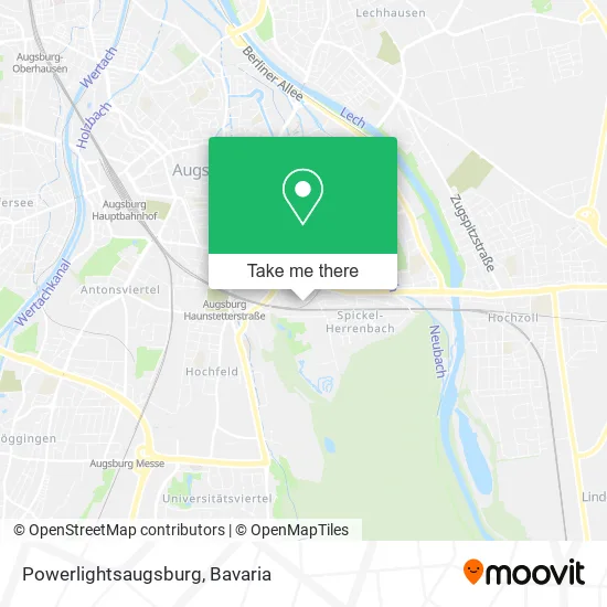 Карта Powerlightsaugsburg