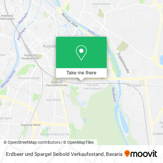 Карта Erdbeer und Spargel Seibold Verkaufsstand