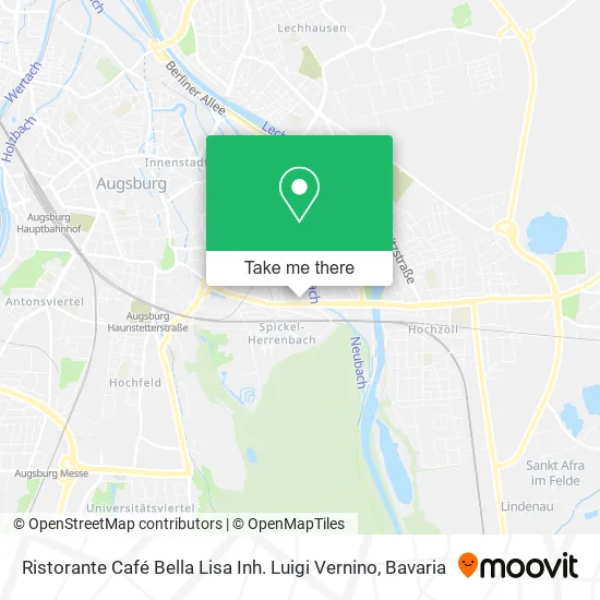 Карта Ristorante Café Bella Lisa Inh. Luigi Vernino