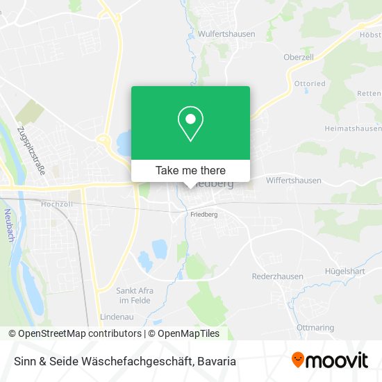 Sinn & Seide Wäschefachgeschäft map