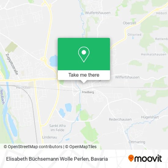 Карта Elisabeth Büchsemann Wolle Perlen