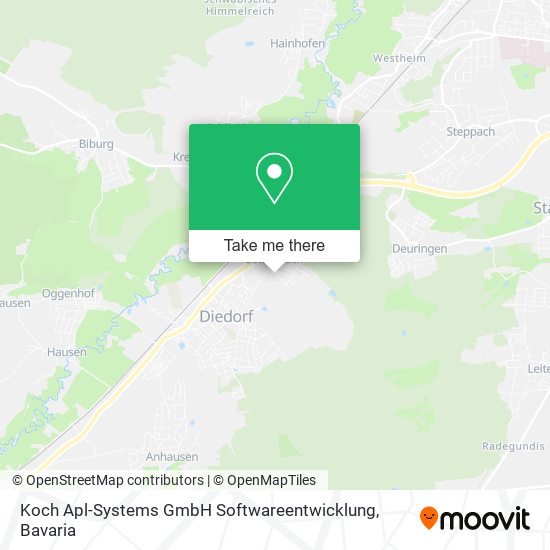 Карта Koch Apl-Systems GmbH Softwareentwicklung
