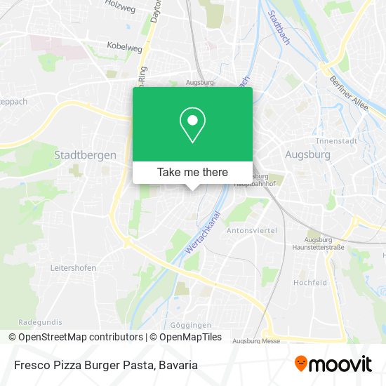 Fresco Pizza Burger Pasta map
