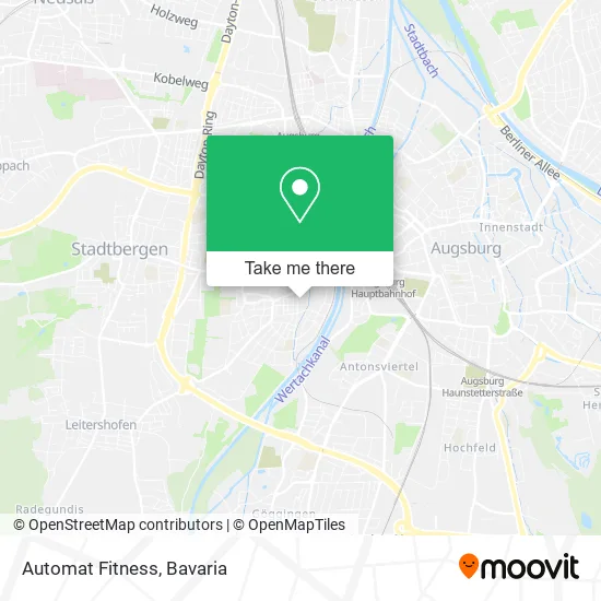 Карта Automat Fitness