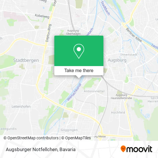 Карта Augsburger Notfellchen