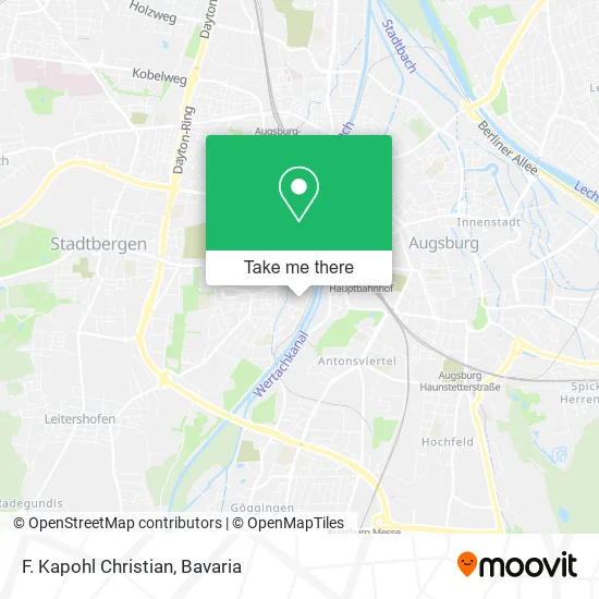 Карта F. Kapohl Christian