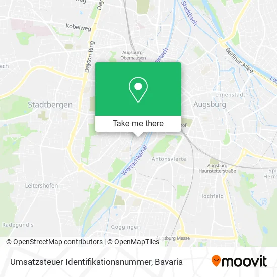 Карта Umsatzsteuer Identifikationsnummer