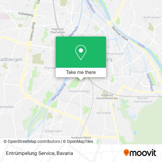 Карта Entrümpelung Service