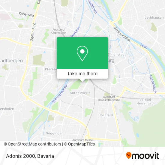 Adonis 2000 map