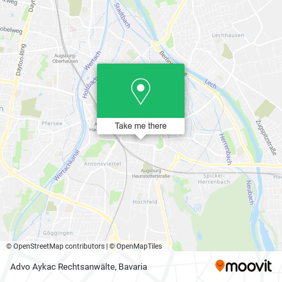 Карта Advo Aykac Rechtsanwälte