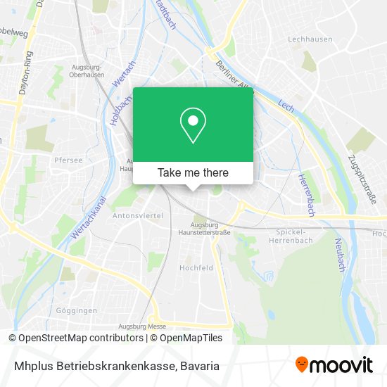 Mhplus Betriebskrankenkasse map