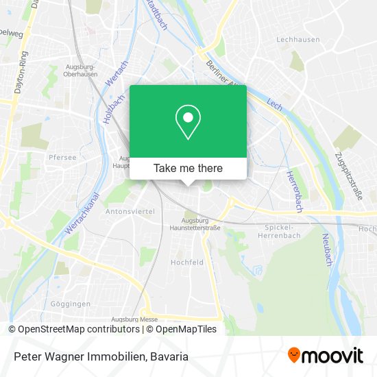Peter Wagner Immobilien map
