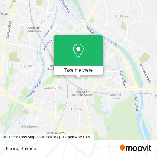 Карта Ecora