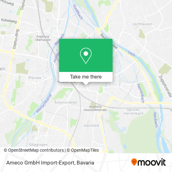 Карта Ameco GmbH Import-Export