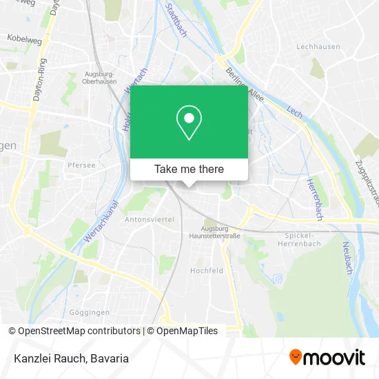 Карта Kanzlei Rauch