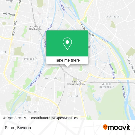 Карта Saam
