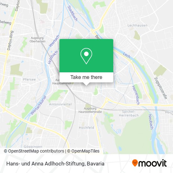 Hans- und Anna Adlhoch-Stiftung map