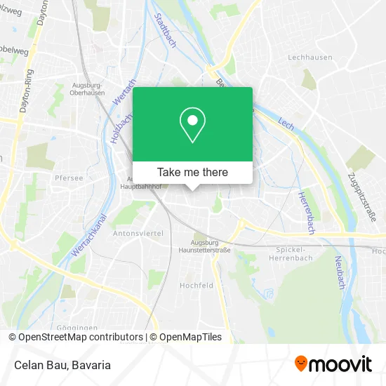 Карта Celan Bau