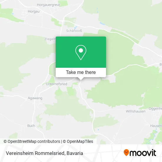 Карта Vereinsheim Rommelsried