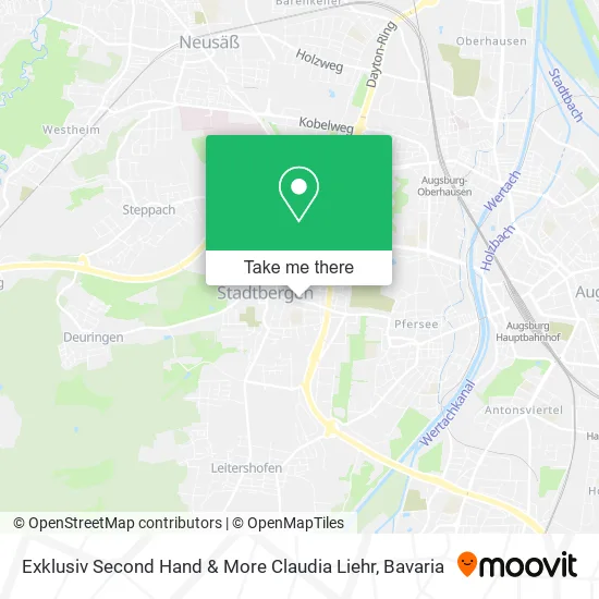 Карта Exklusiv Second Hand & More Claudia Liehr