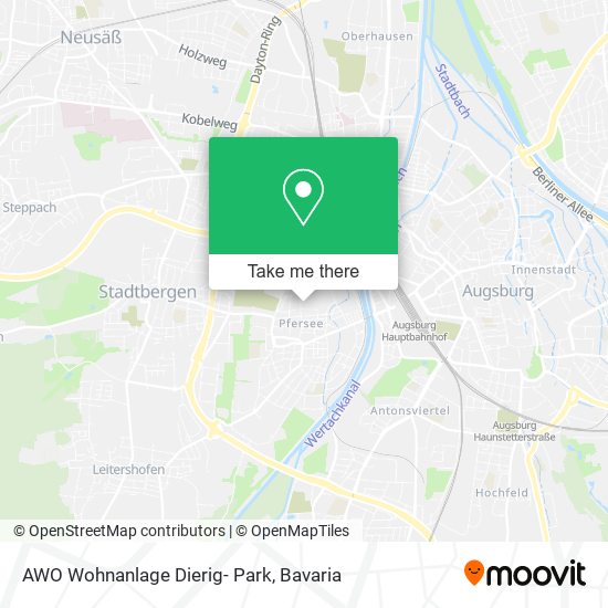 AWO Wohnanlage Dierig- Park map