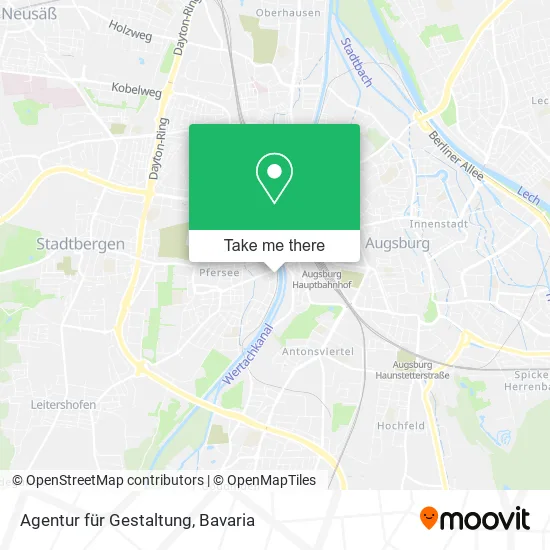 Карта Agentur für Gestaltung