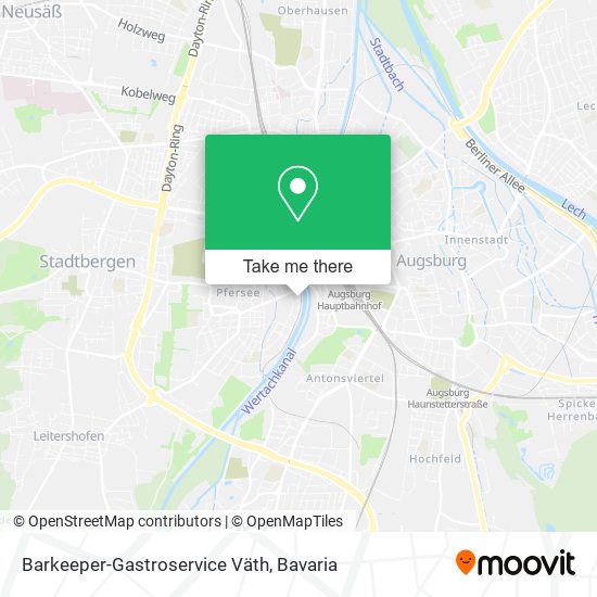 Barkeeper-Gastroservice Väth map