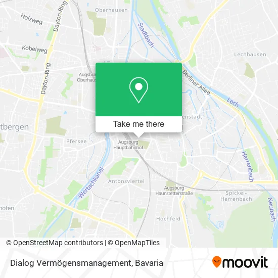 Dialog Vermögensmanagement map