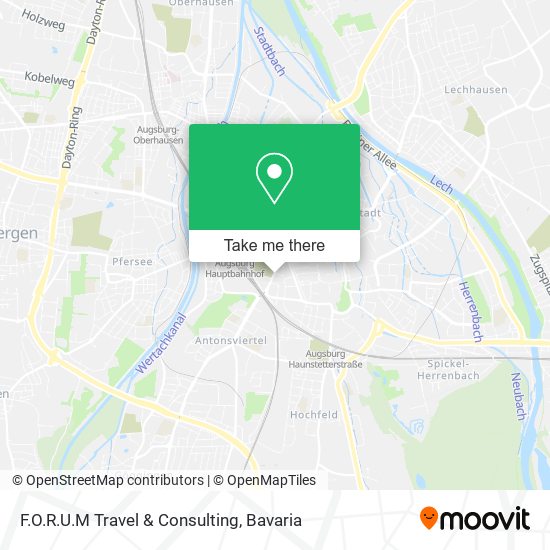 Карта F.O.R.U.M Travel & Consulting