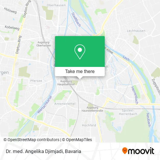 Карта Dr. med. Angelika Djimjadi