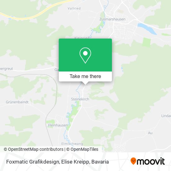 Foxmatic Grafikdesign, Elise Kreipp map