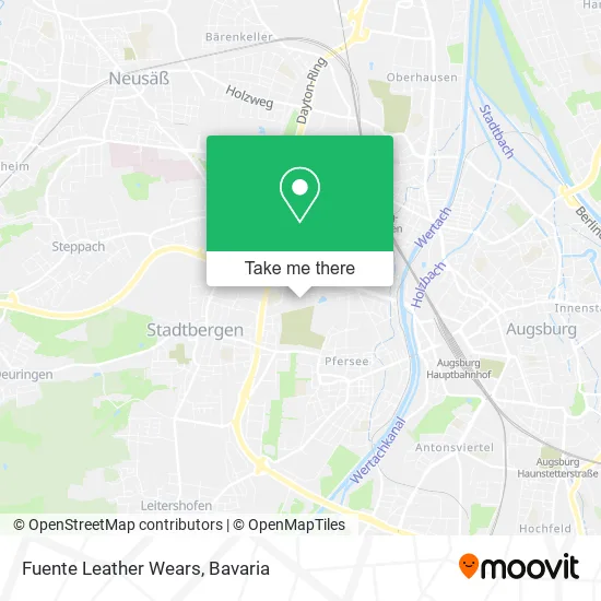 Карта Fuente Leather Wears