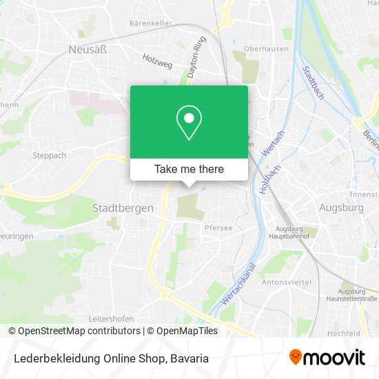 Lederbekleidung Online Shop map