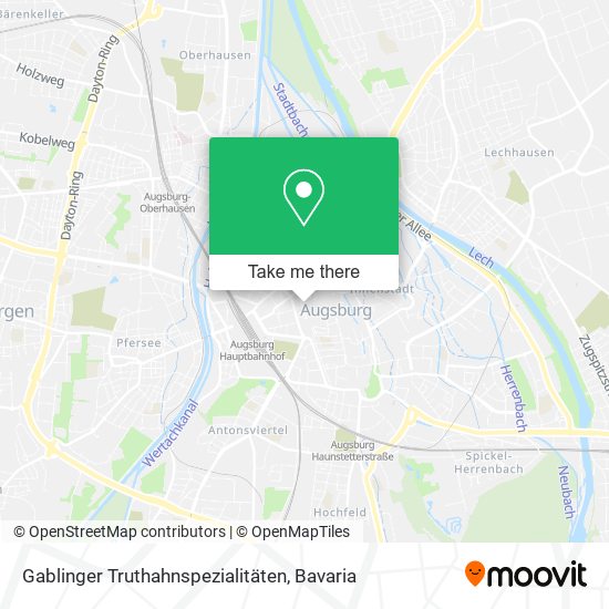 Gablinger Truthahnspezialitäten map