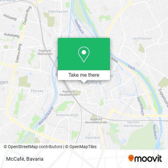 McCafé map