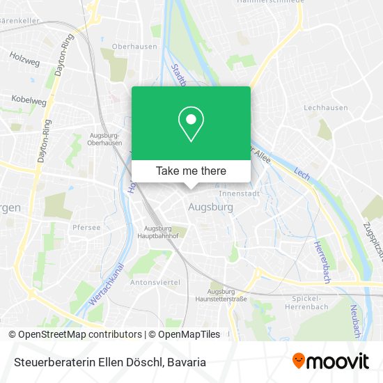 Steuerberaterin Ellen Döschl map