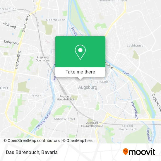 Карта Das Bärenbuch