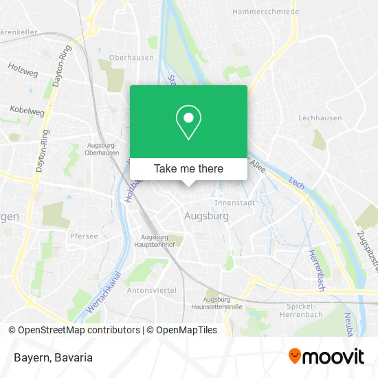 Карта Bayern