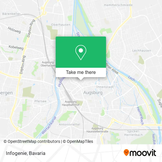 Карта Infogenie