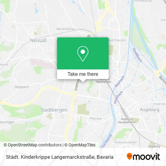 Карта Städt. Kinderkrippe Langemarckstraße