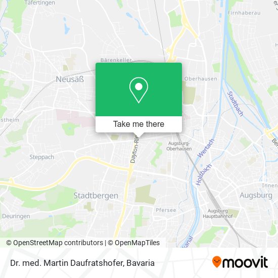 Dr. med. Martin Daufratshofer map