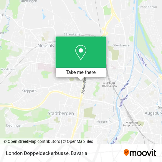 Карта London Doppeldeckerbusse