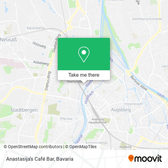 Anastasija's Café Bar map