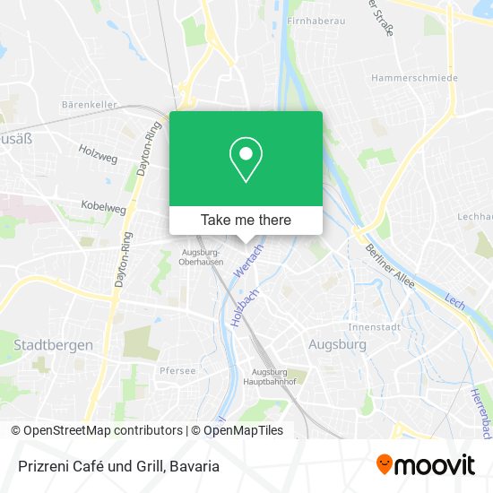 Prizreni Café und Grill map